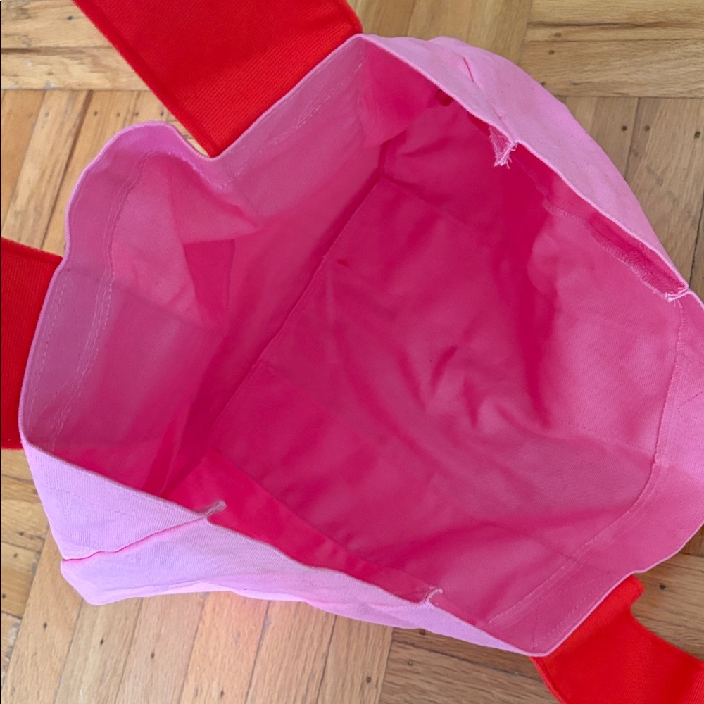 Large Pink Nordstrom Beauty Tote Bag - Picture 4 of 4